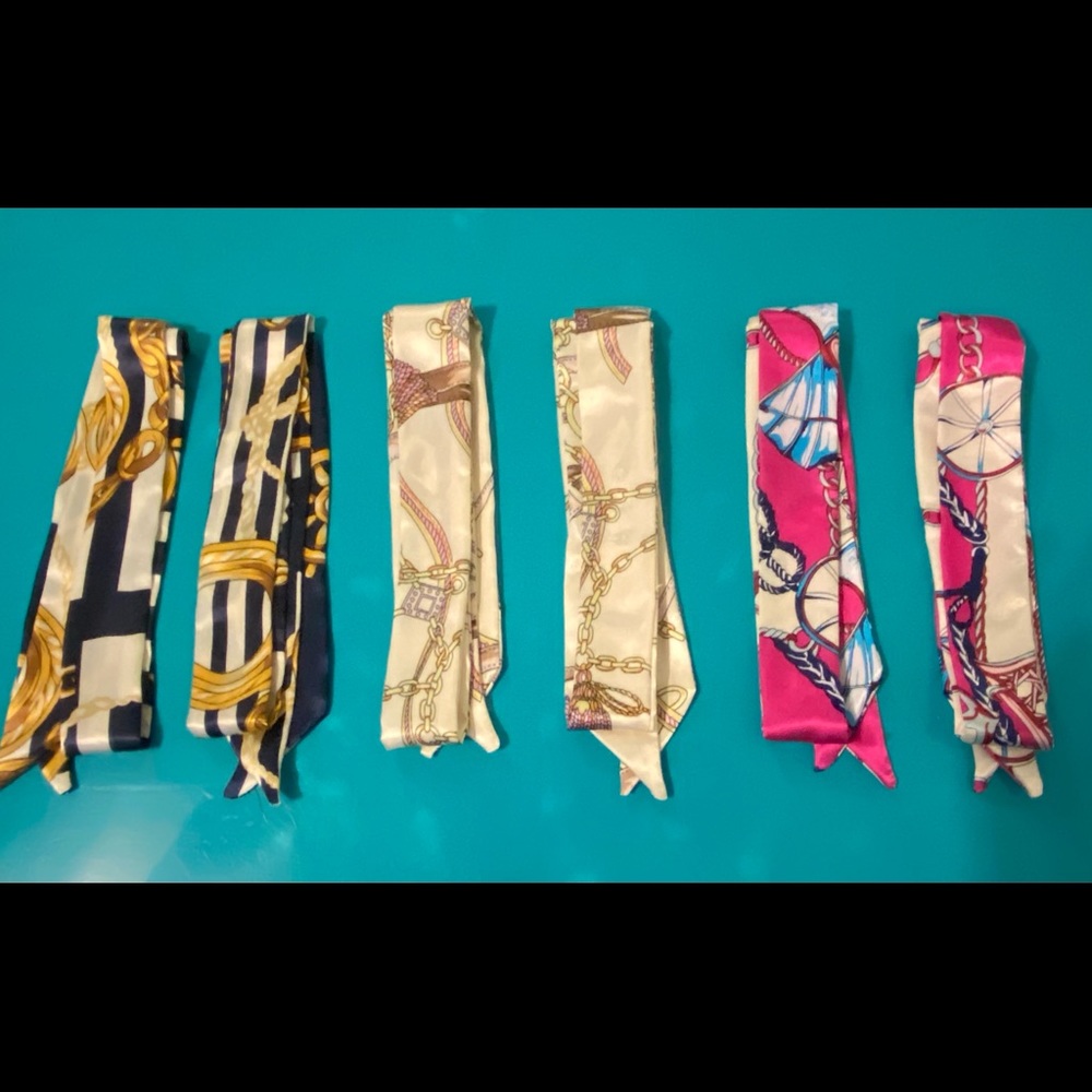 Bundle 3 set Purses handles cover/ purse scarf new